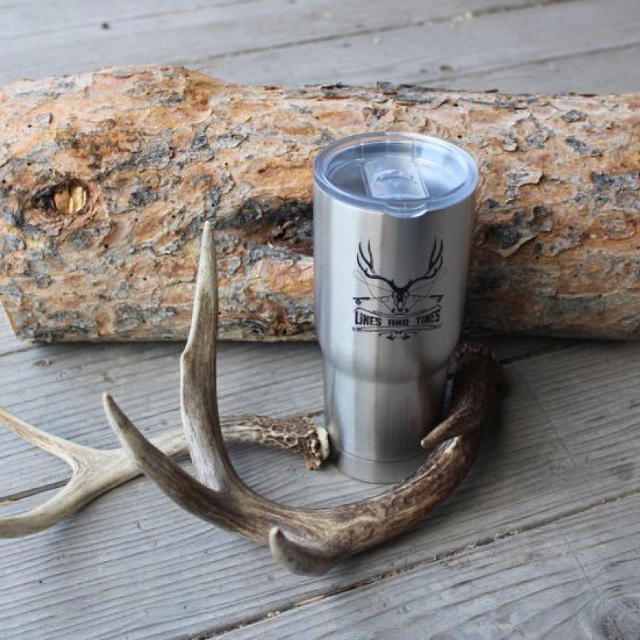 Lines and Tines Tumbler