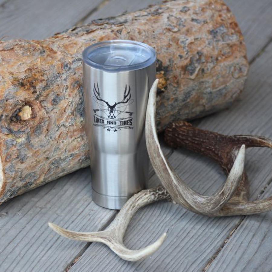 Lines and Tines Tumbler