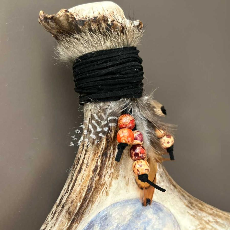 Moose Paddle Carving