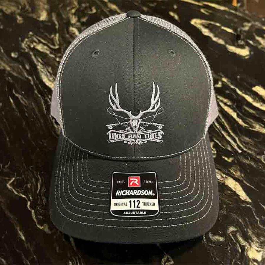 Lines and Tines Trucker Cap