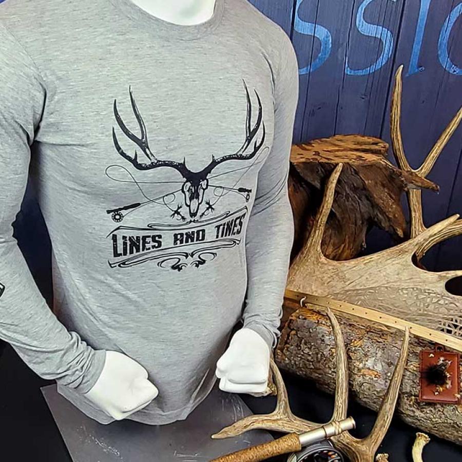 Lines and Tines Long Sleeve T-Shirt